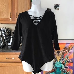 Charlotte Russe 3x bodysuit NWT